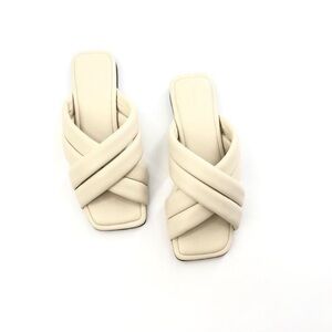 ANINE BING Eve Sandal in Ivory